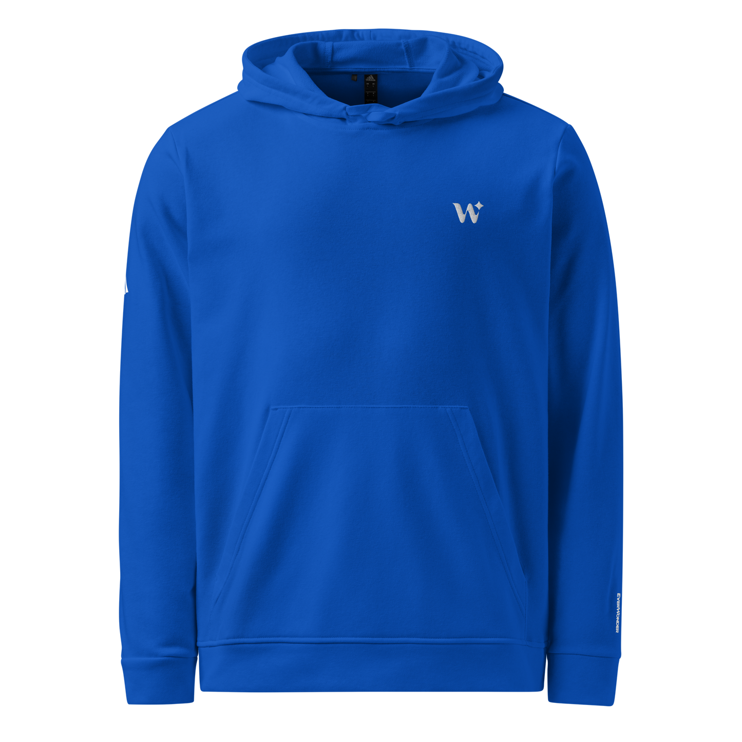 "W" Embroidered Adidas Hoodie