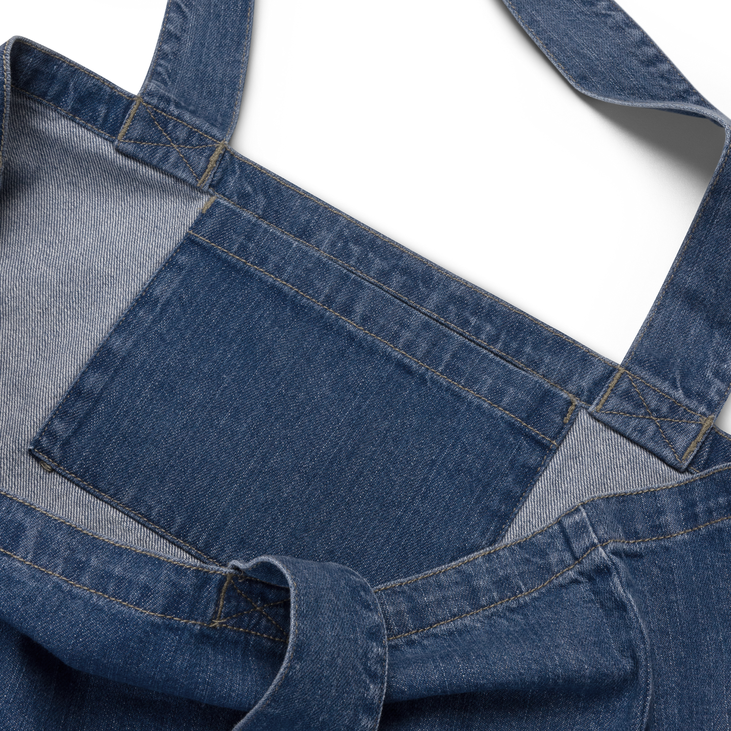 "W" Denim Tote