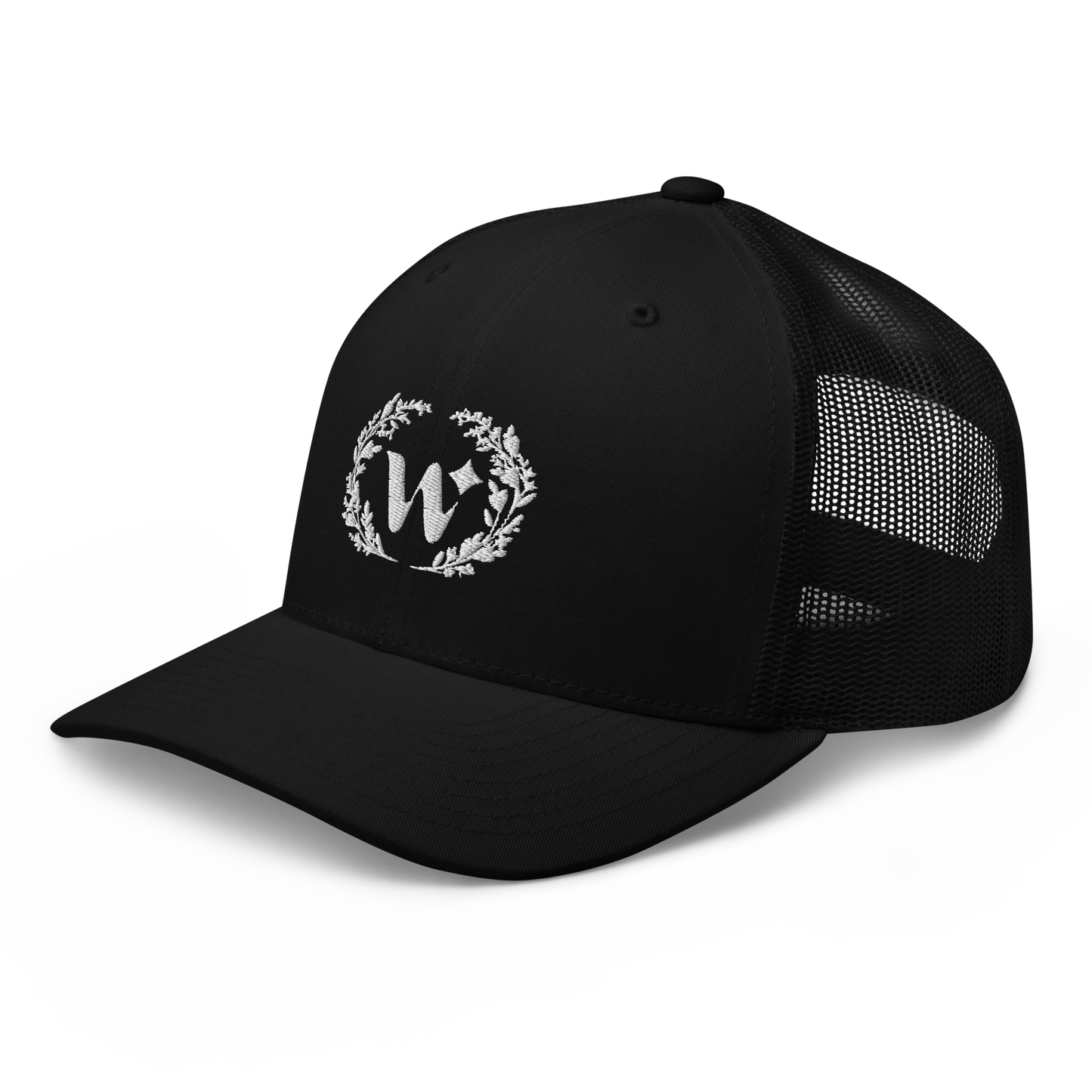 Floral "W" Trucker Cap