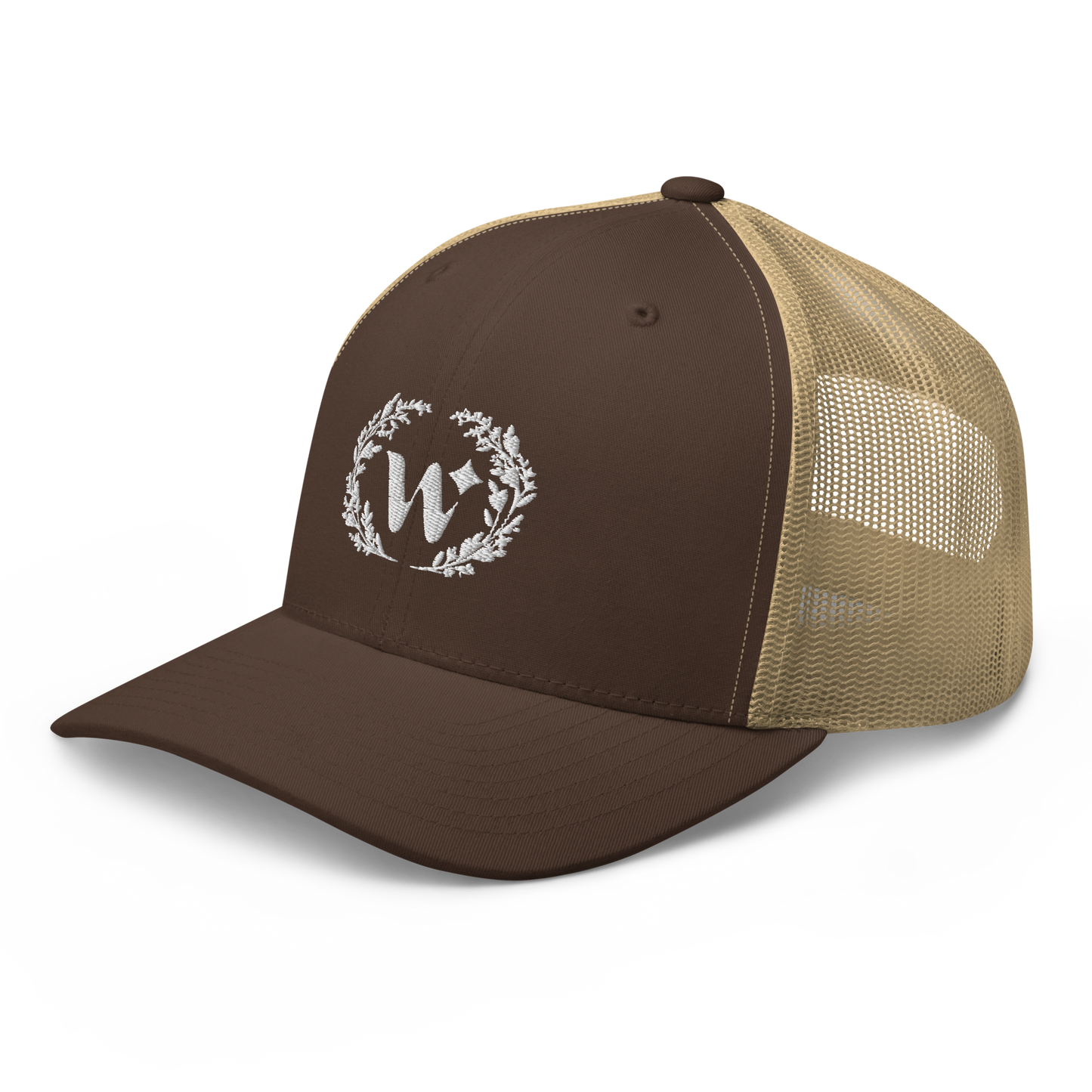 Floral "W" Trucker Cap