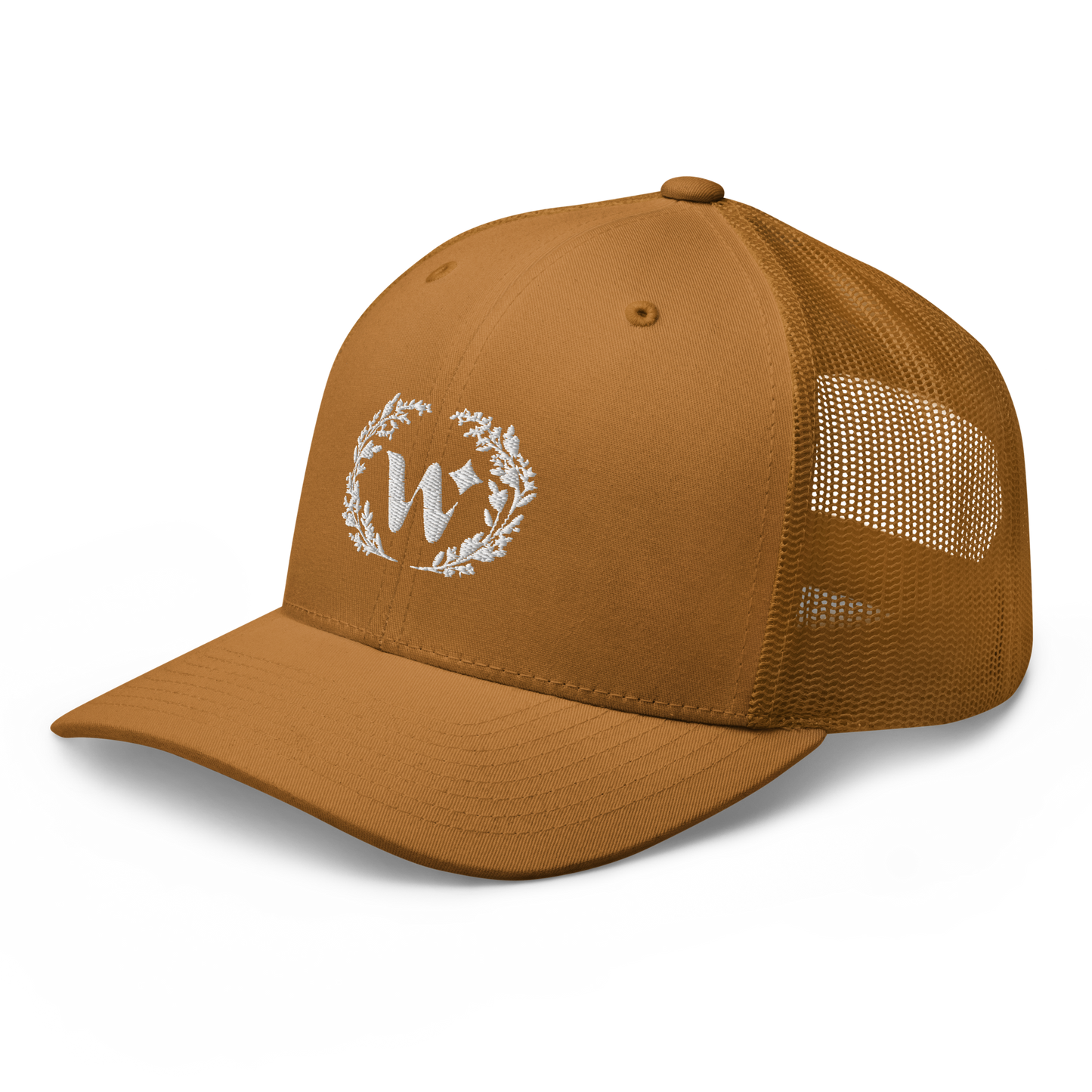 Floral "W" Trucker Cap