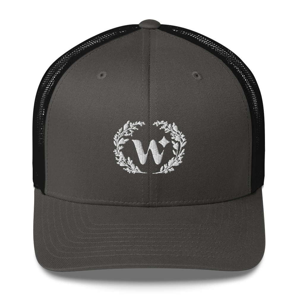 Floral "W" Trucker Cap
