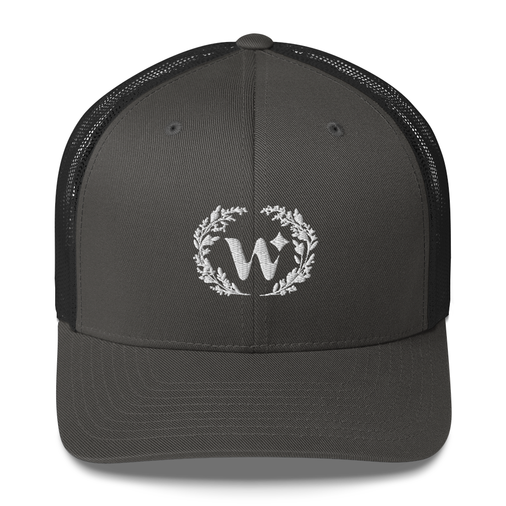 Floral "W" Trucker Cap