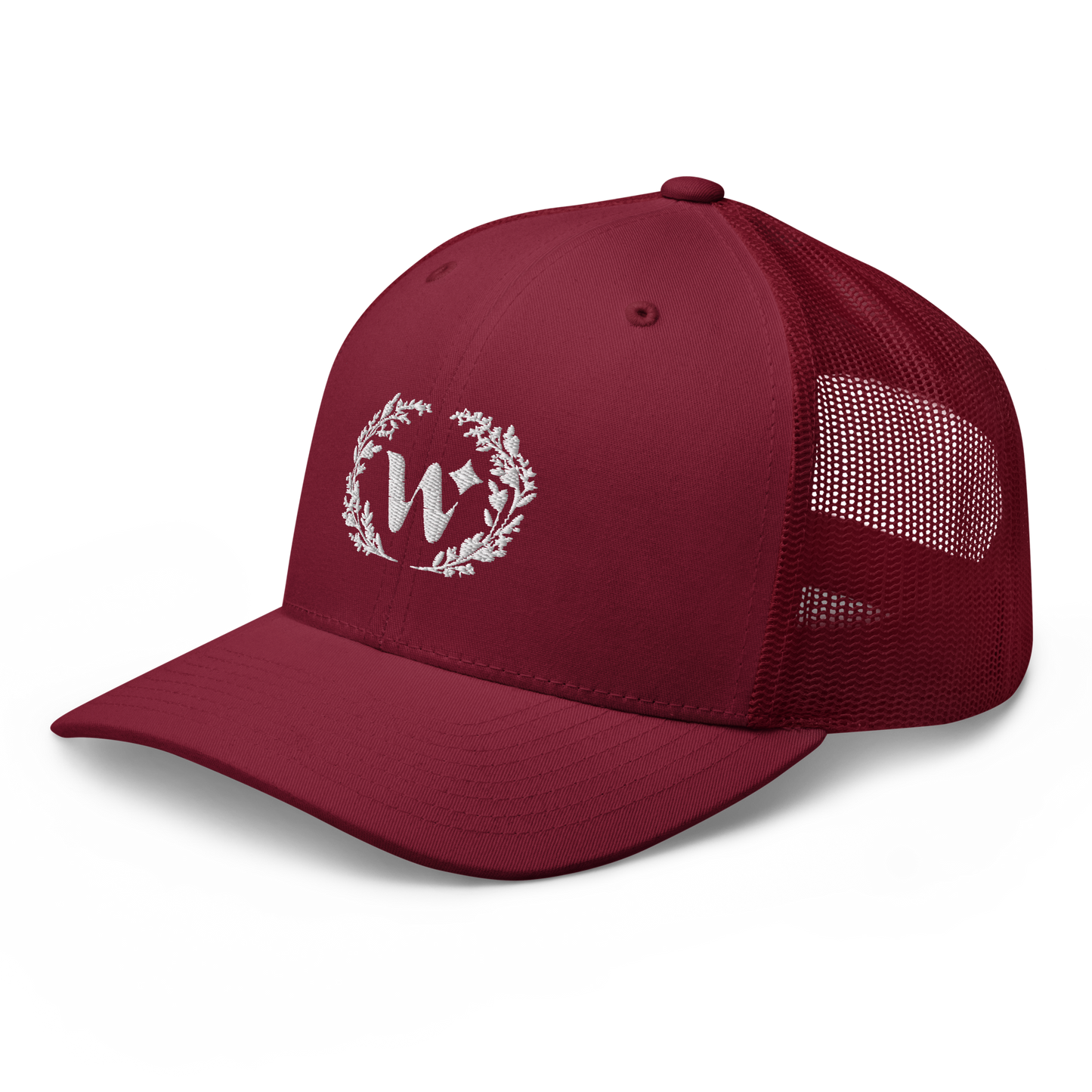 Floral "W" Trucker Cap