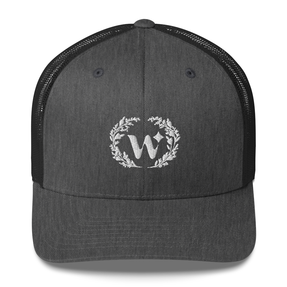 Floral "W" Trucker Cap