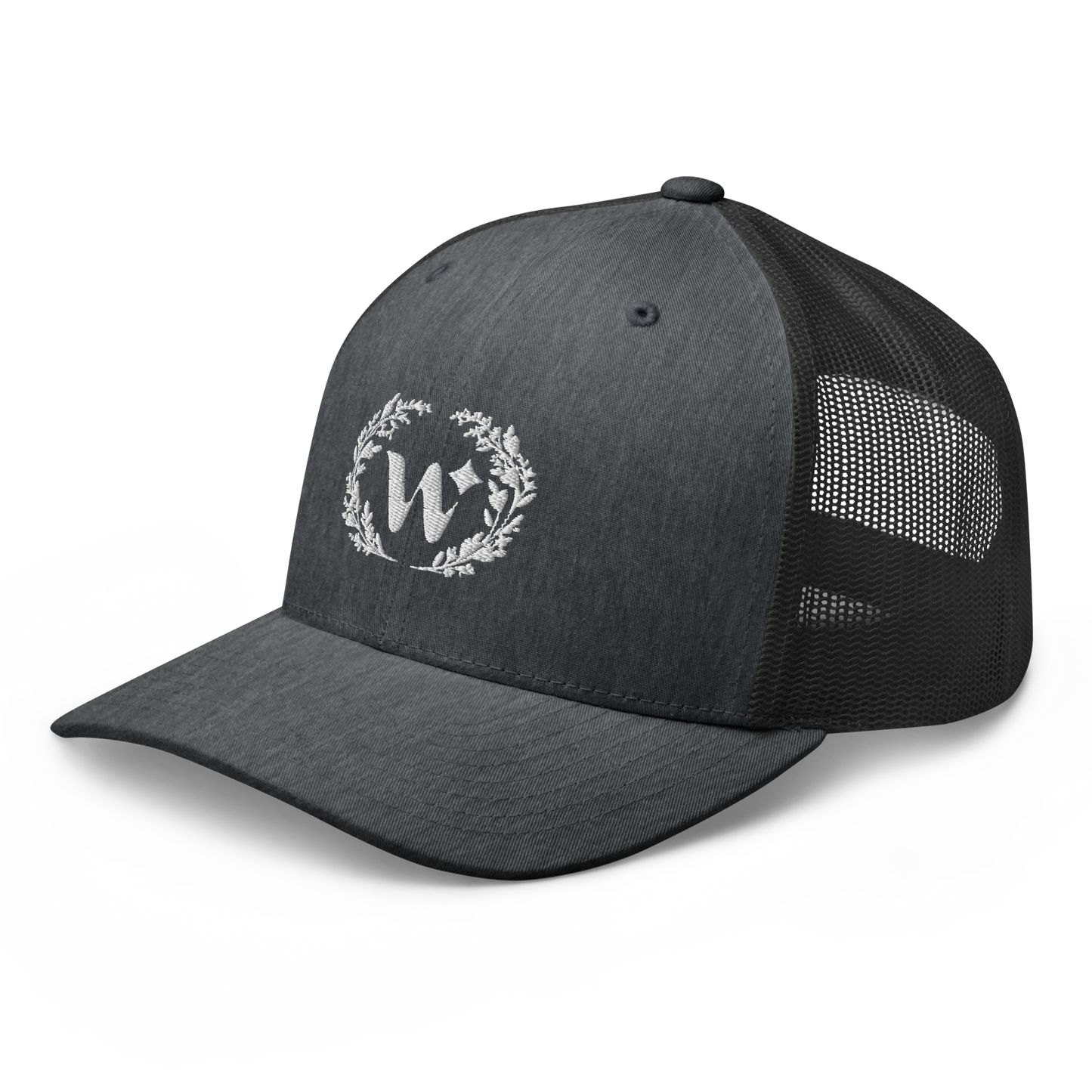 Floral "W" Trucker Cap