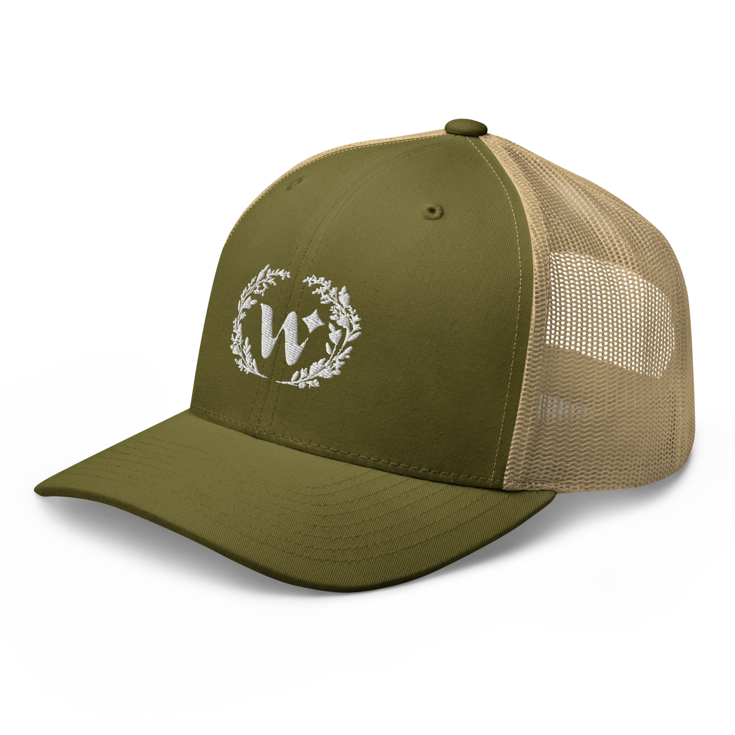 Floral "W" Trucker Cap