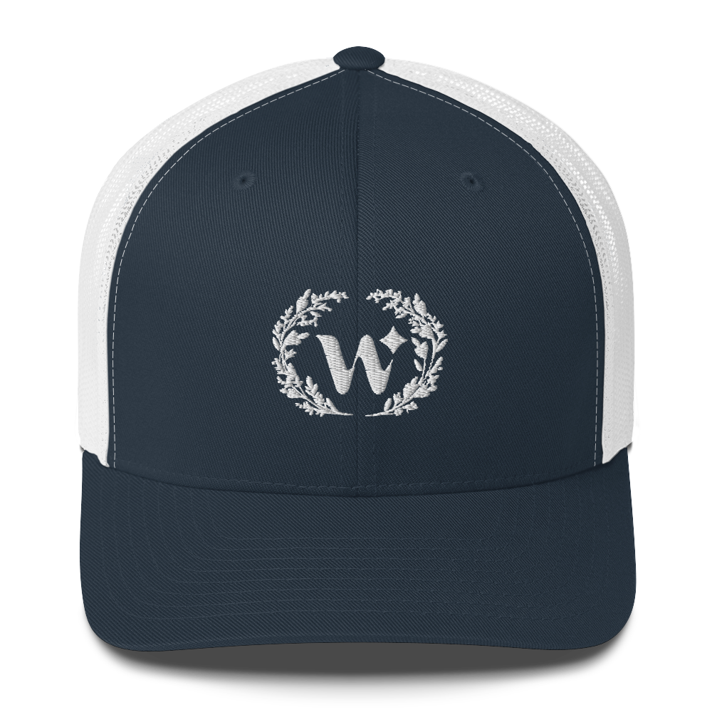 Floral "W" Trucker Cap