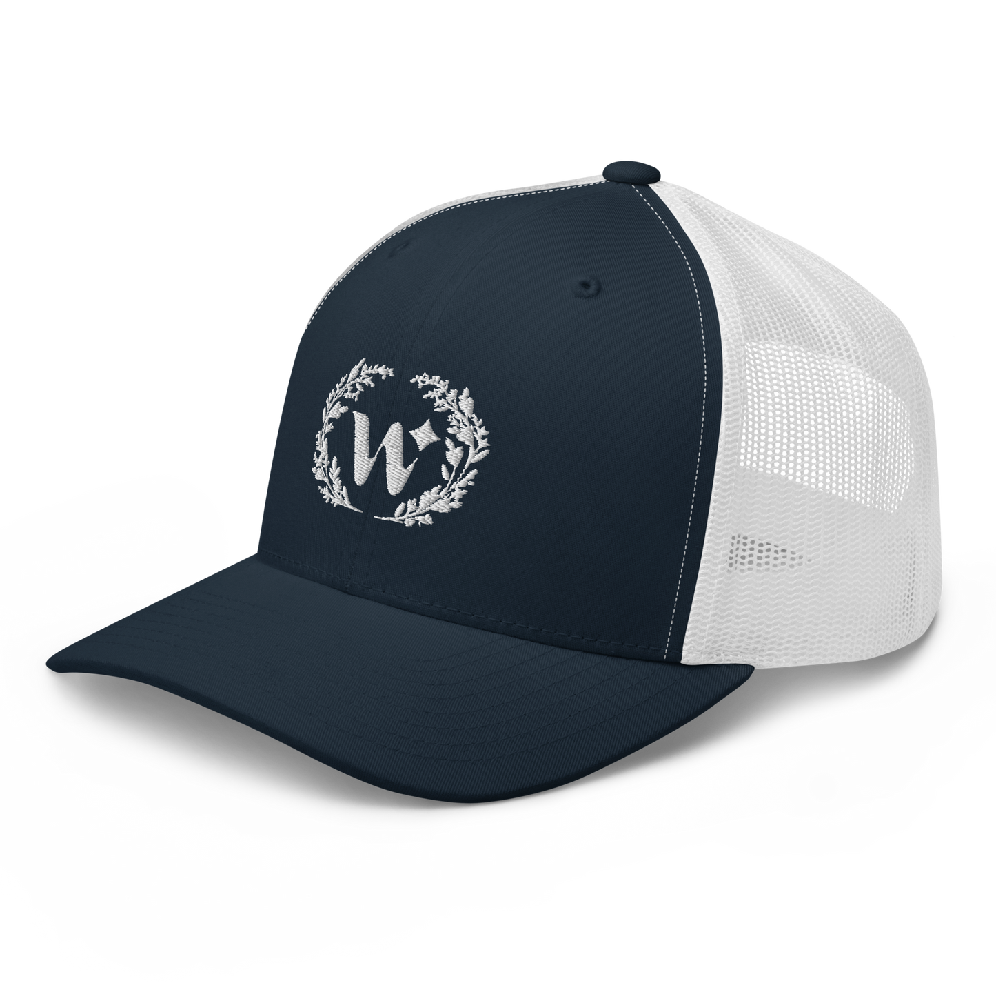 Floral "W" Trucker Cap