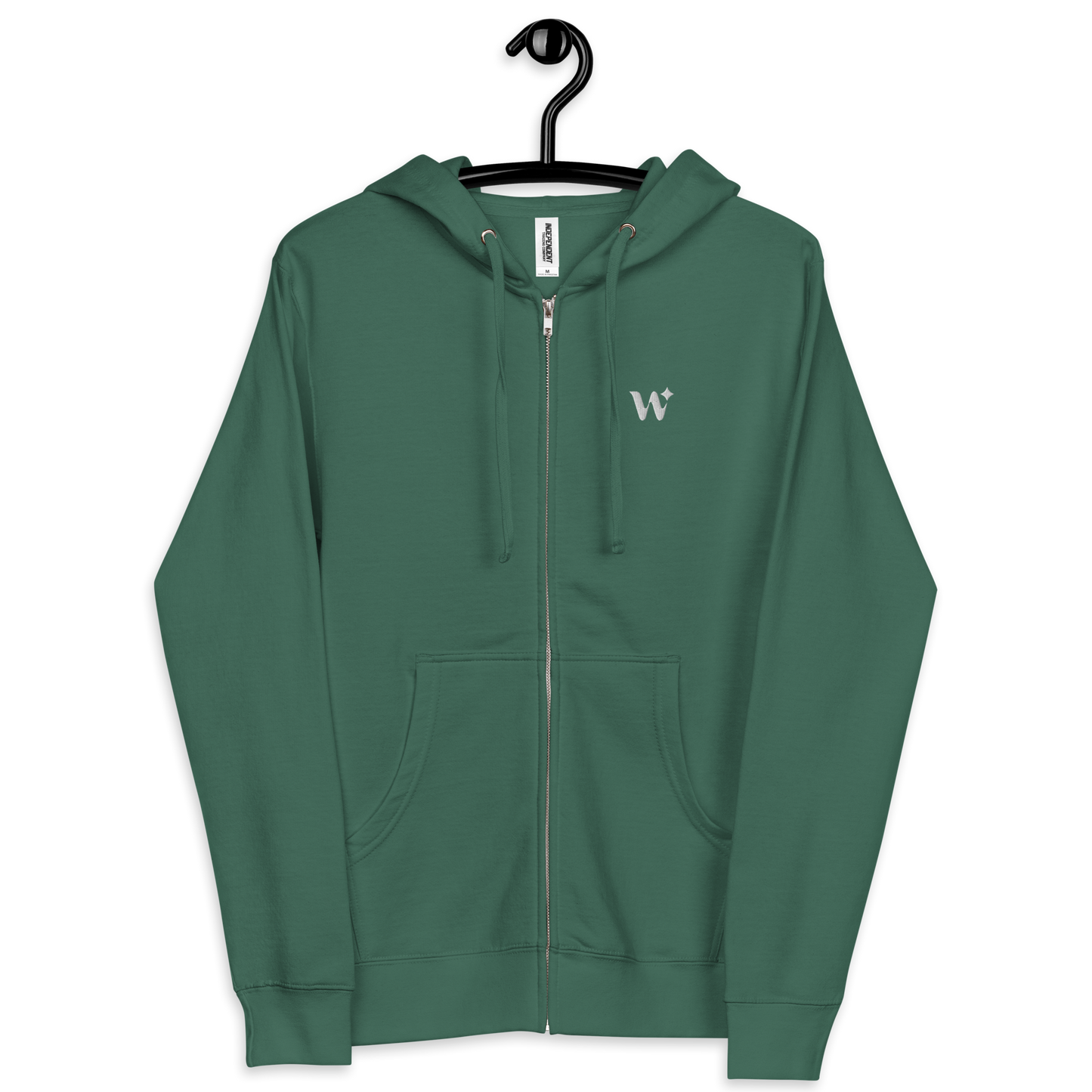 "W" Fleece Zip Up