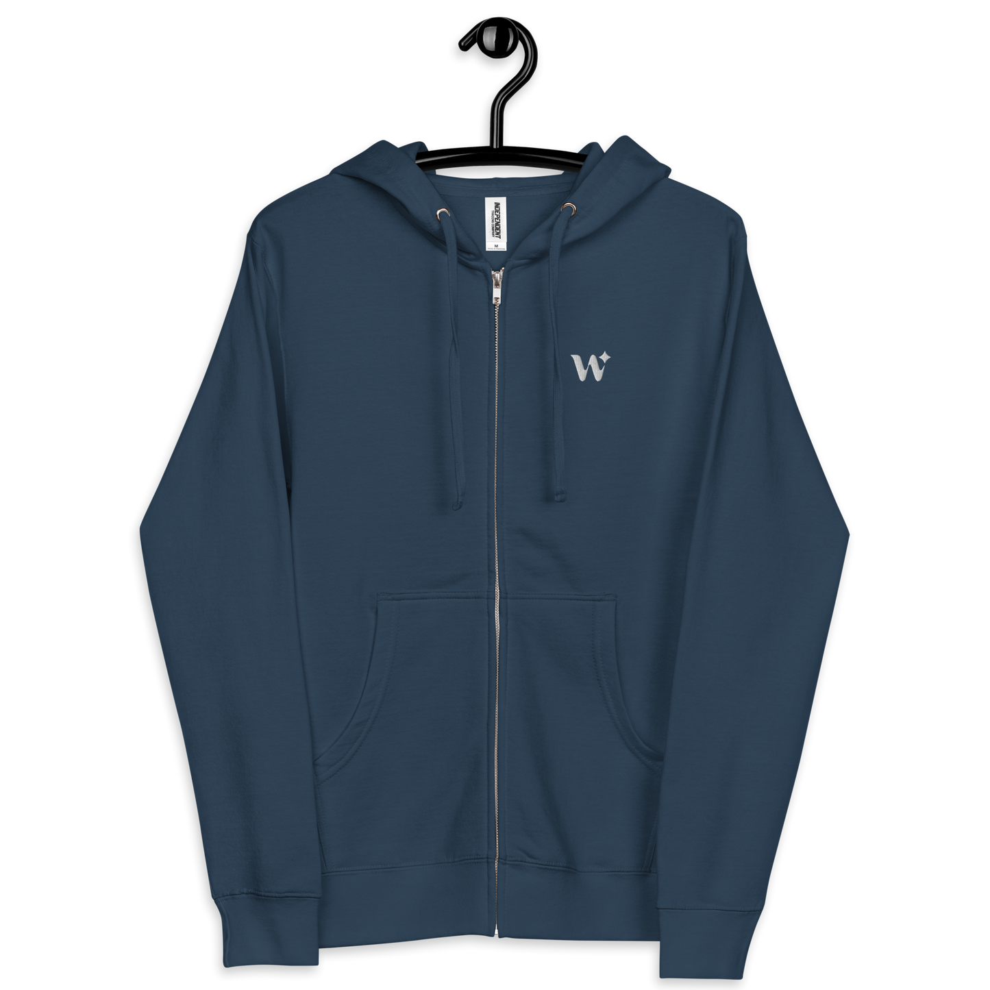 "W" Fleece Zip Up