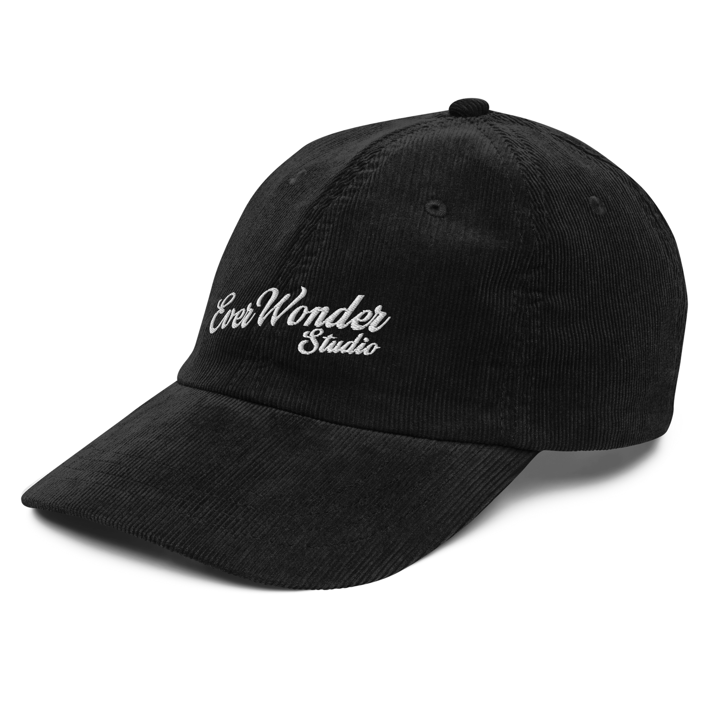 Script Corduroy Cap