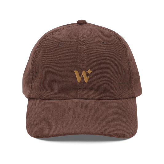 "W" Corduroy Cap