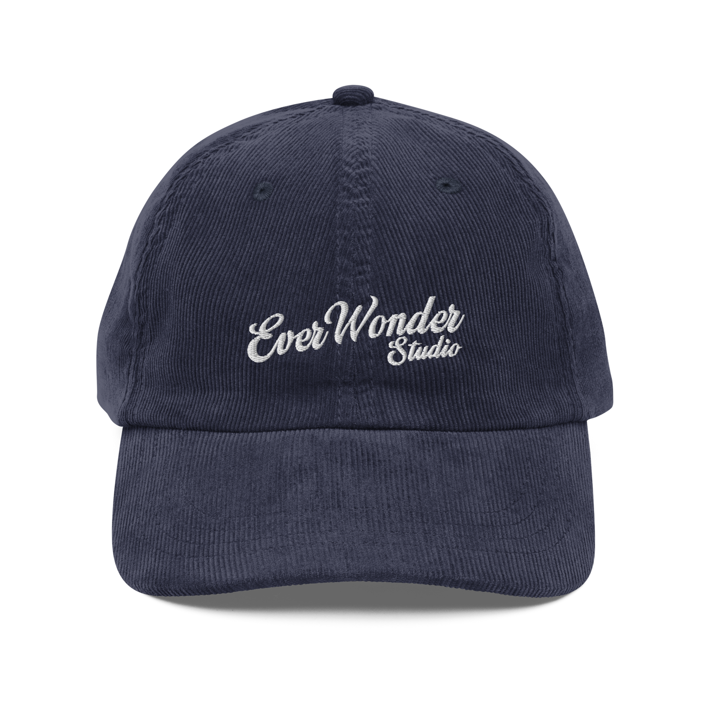 Script Corduroy Cap