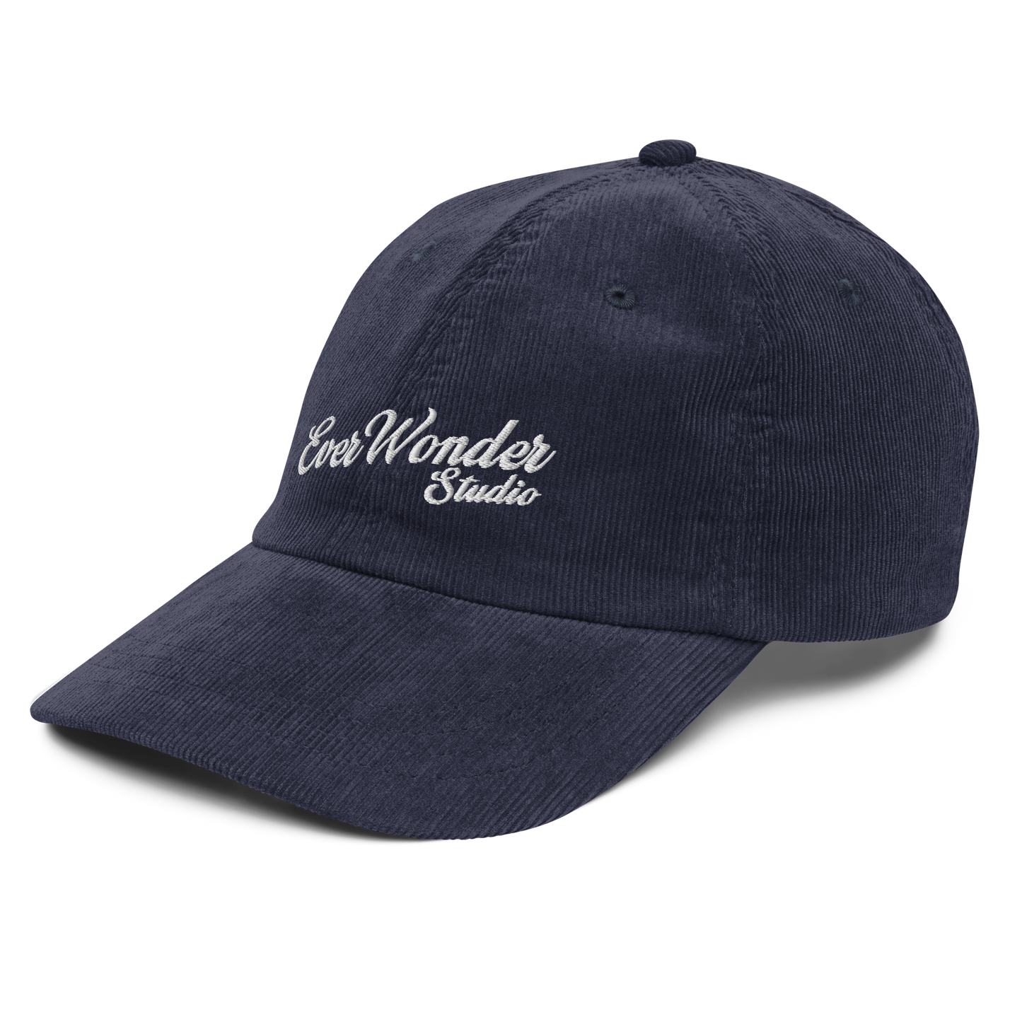 Script Corduroy Cap