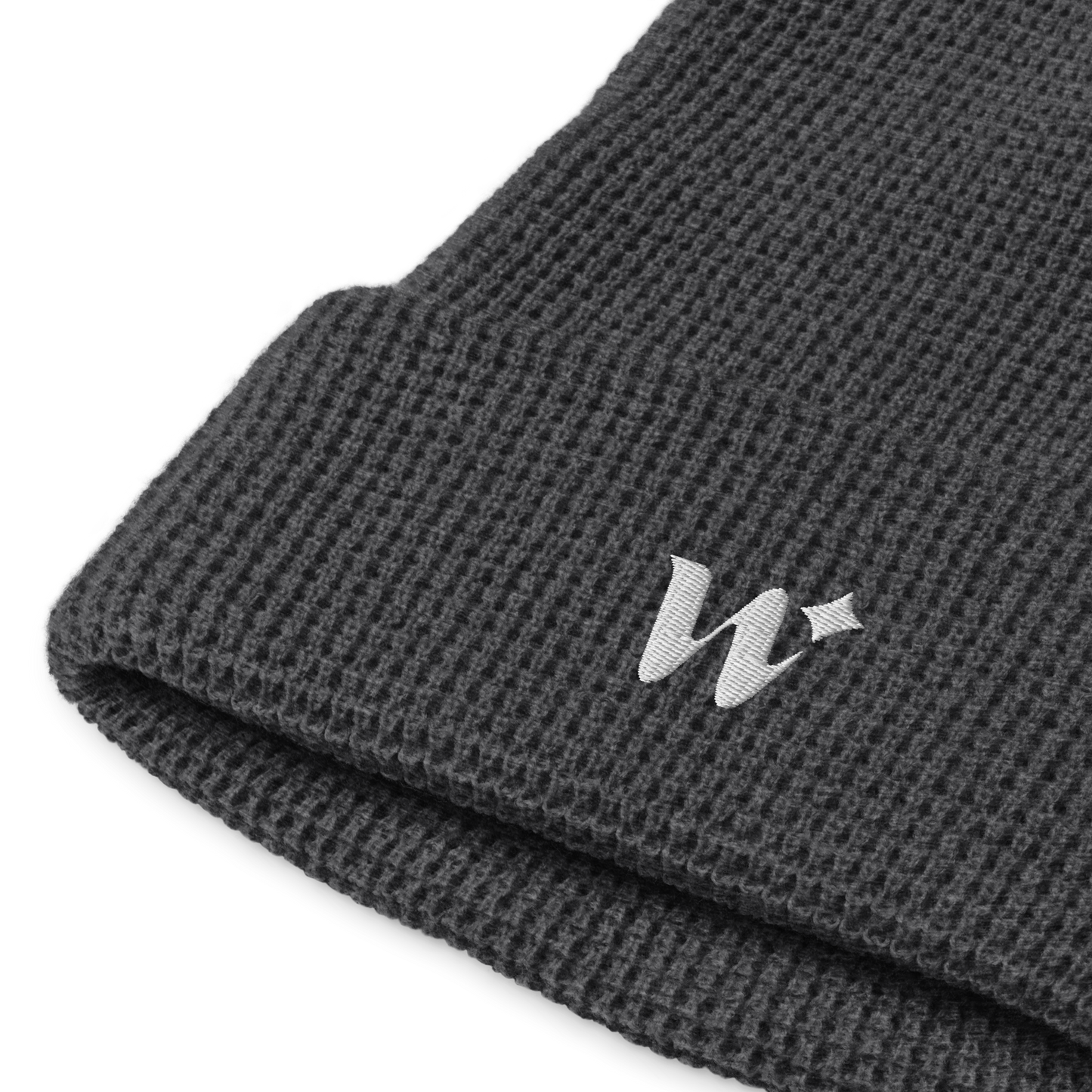 "W" Waffle Beanie