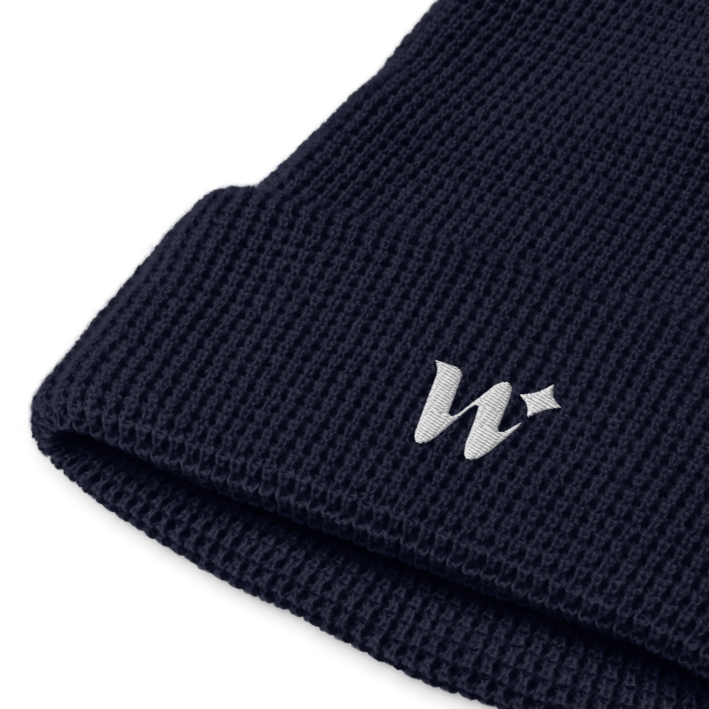 "W" Waffle Beanie