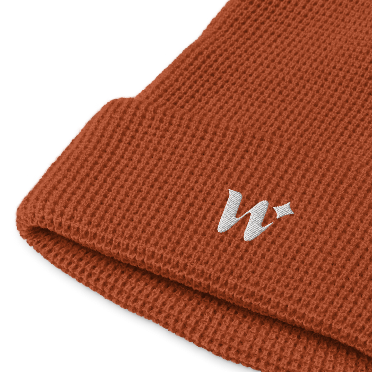 "W" Waffle Beanie