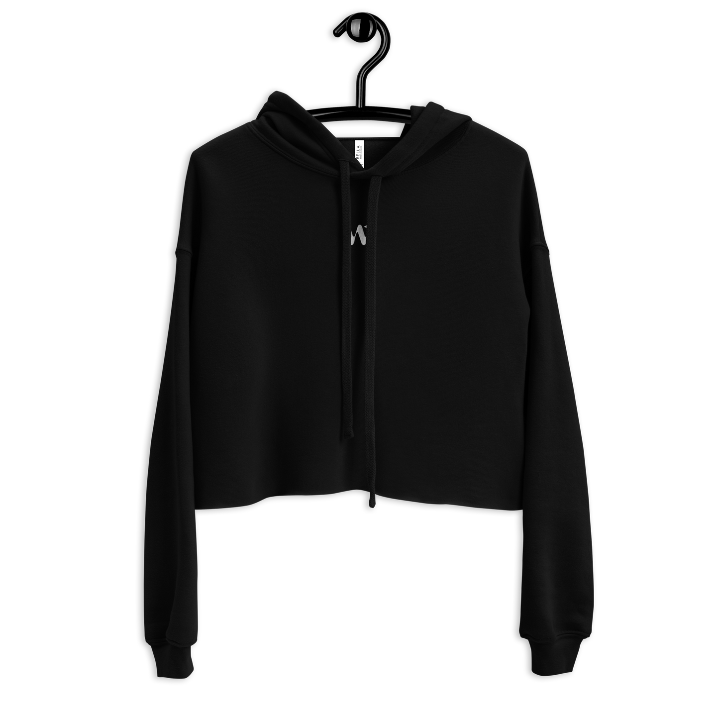 "W" Crop Hoodie