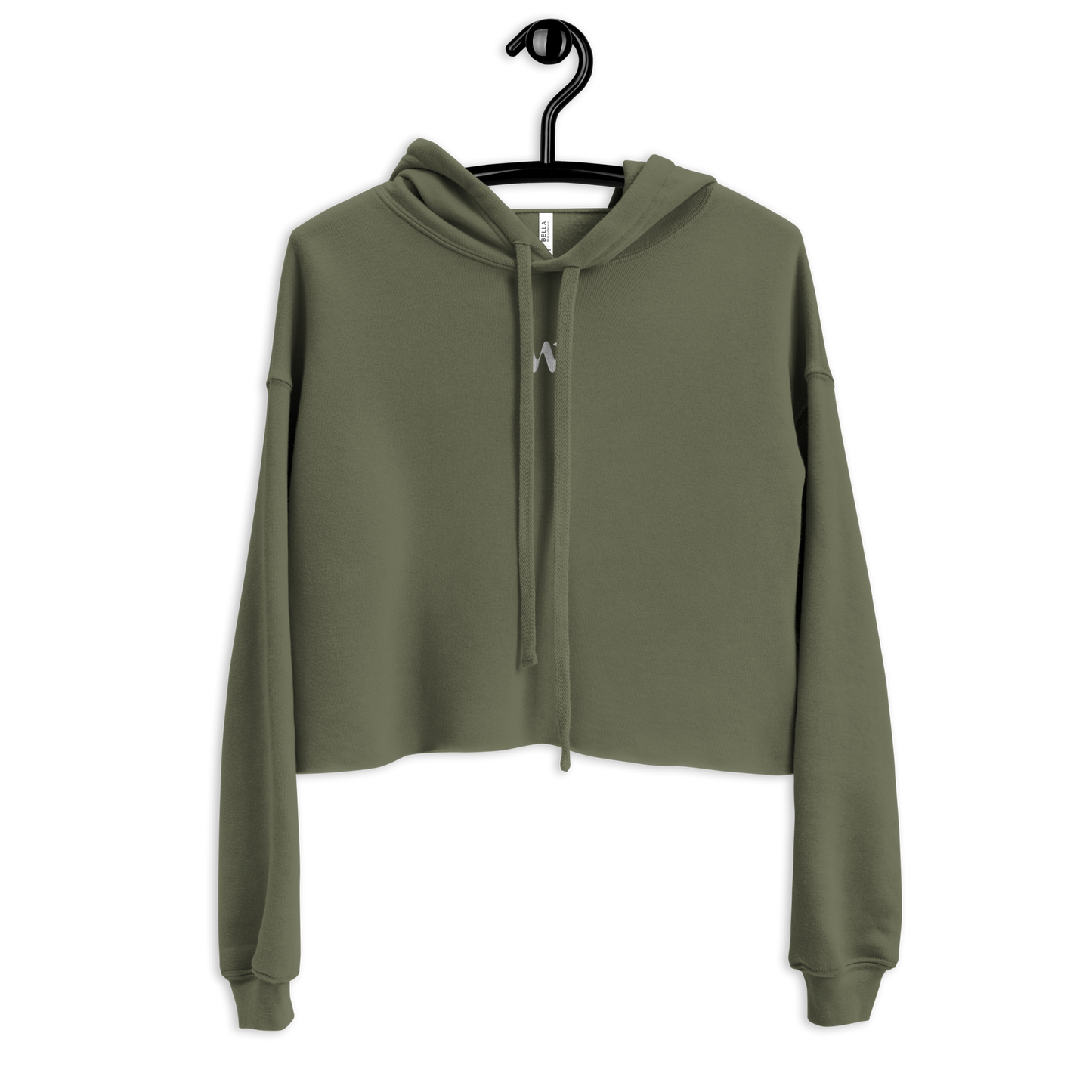 "W" Crop Hoodie