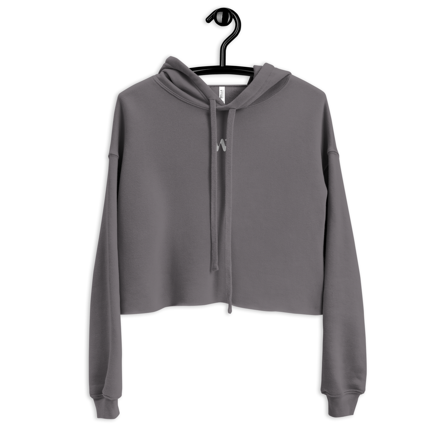 "W" Crop Hoodie