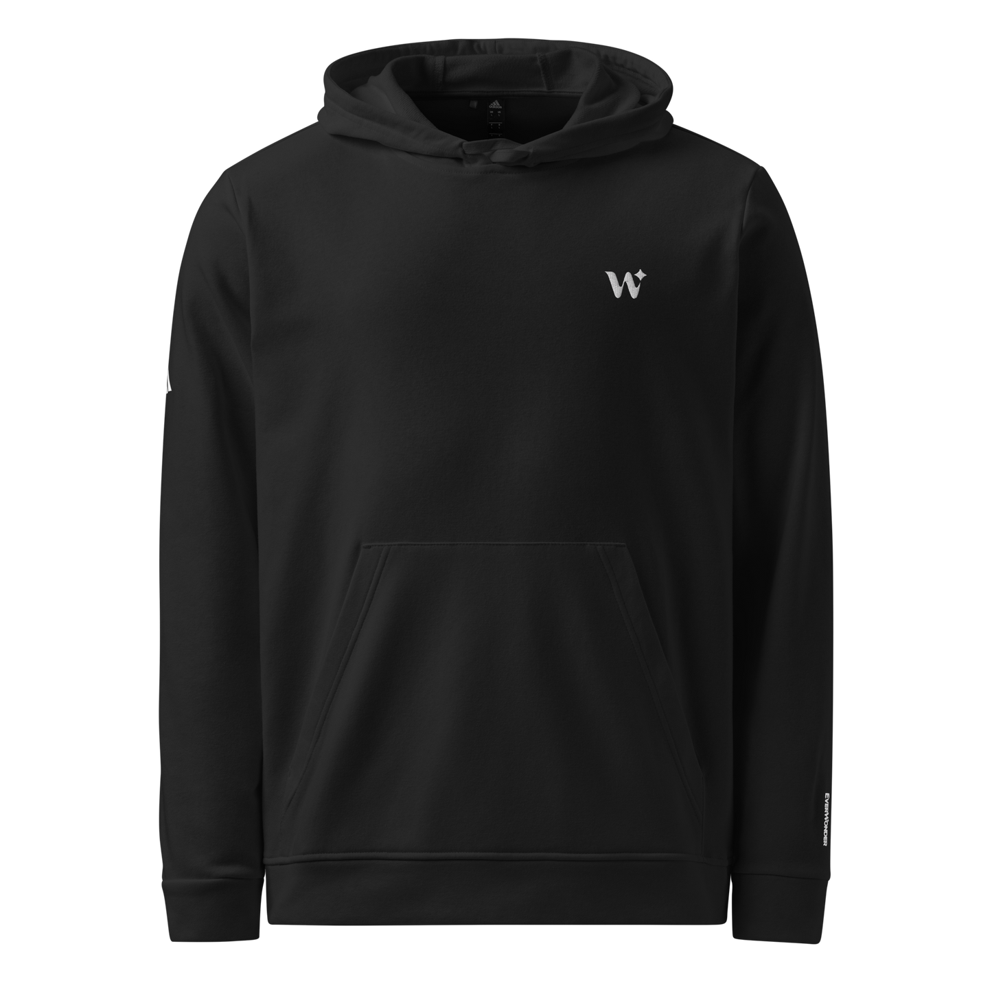 "W" Embroidered Adidas Hoodie