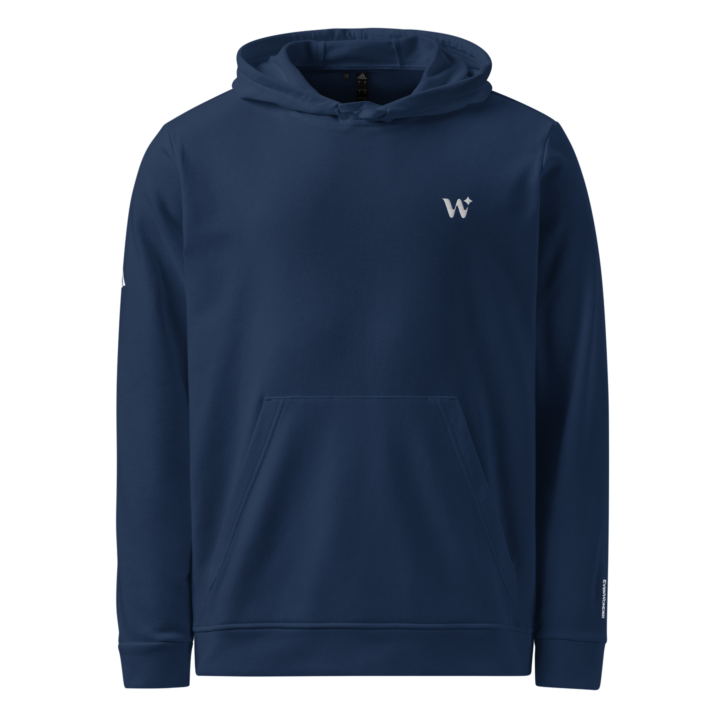 "W" Embroidered Adidas Hoodie