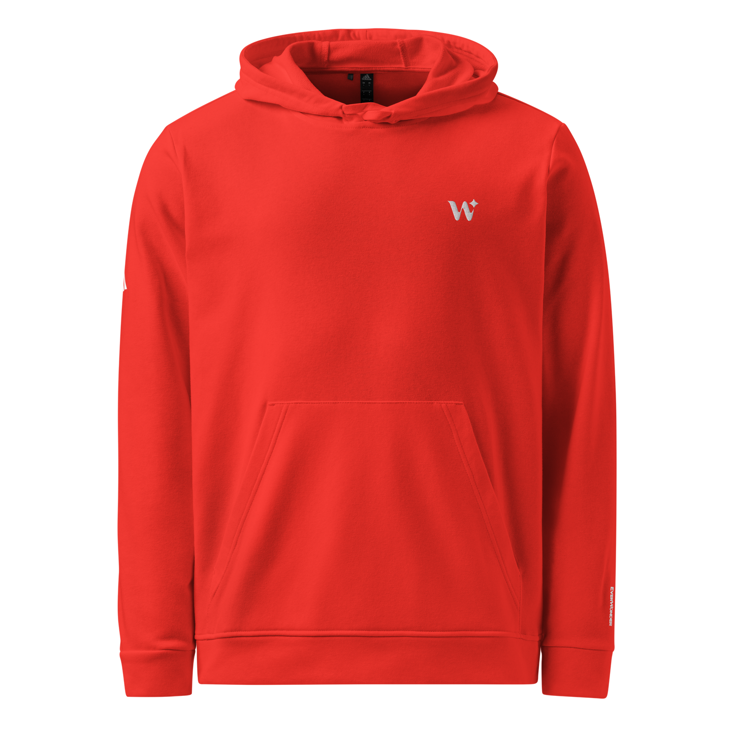 "W" Embroidered Adidas Hoodie
