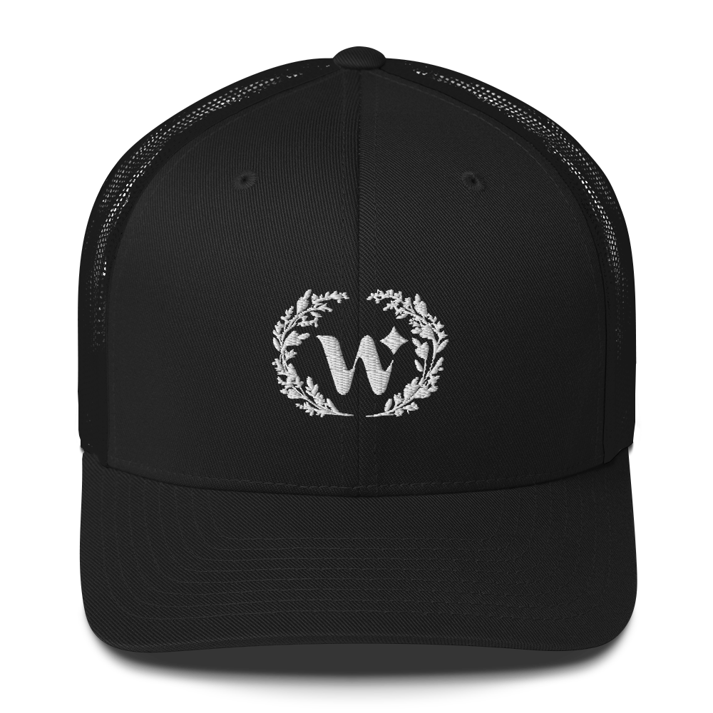 Floral "W" Trucker Cap