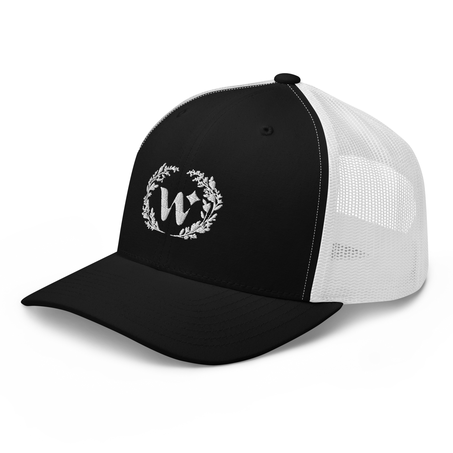Floral "W" Trucker Cap