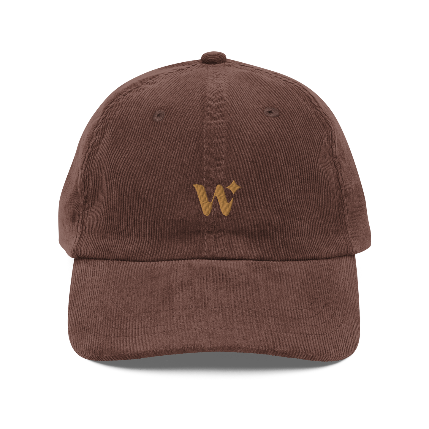 "W" Corduroy Cap