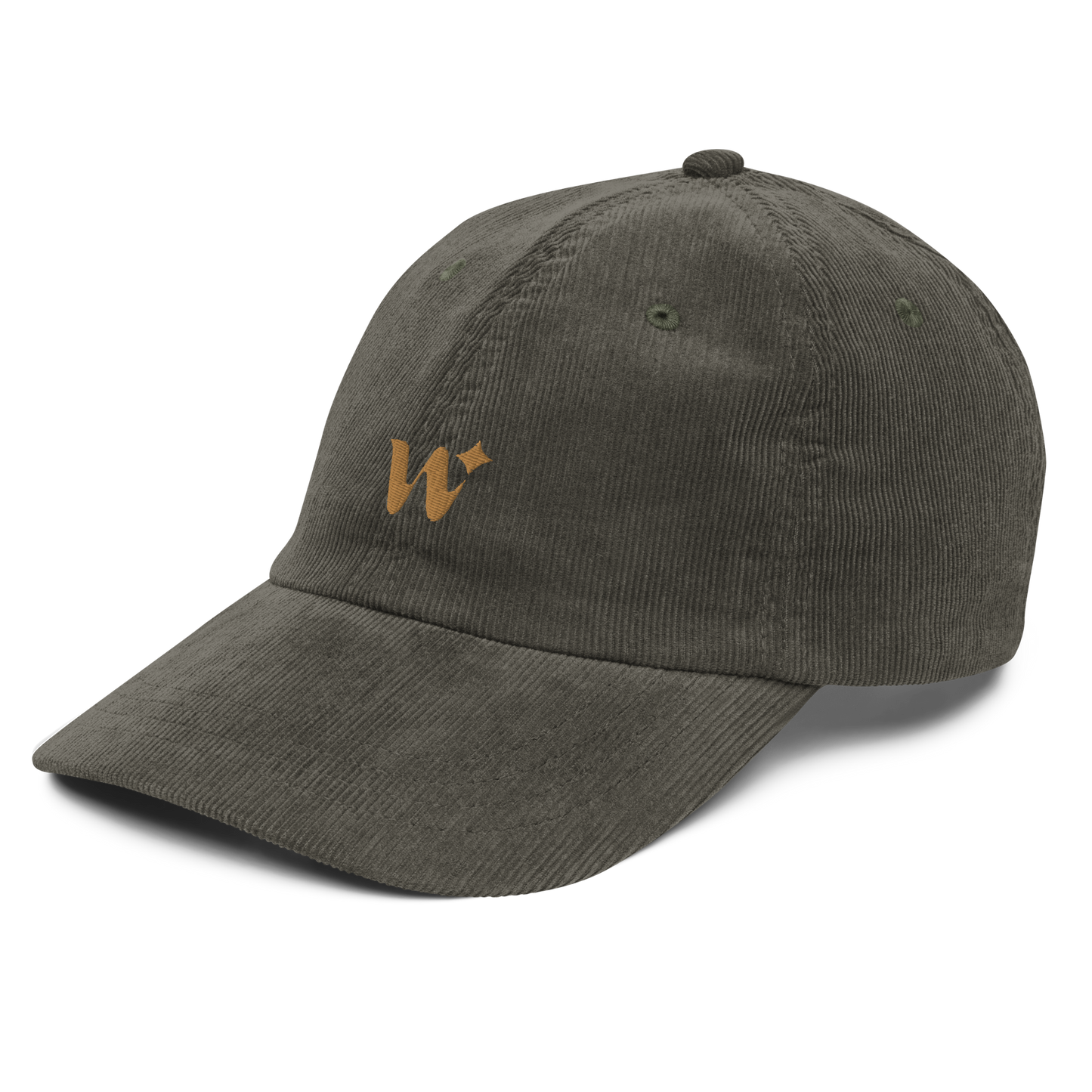 "W" Corduroy Cap