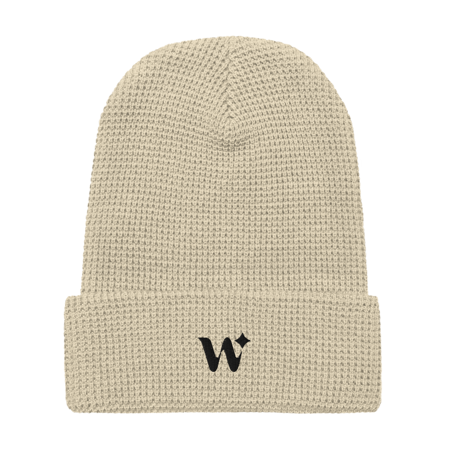 "W" Waffle Beanie
