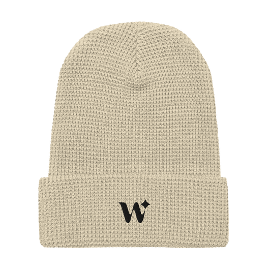 "W" Waffle Beanie