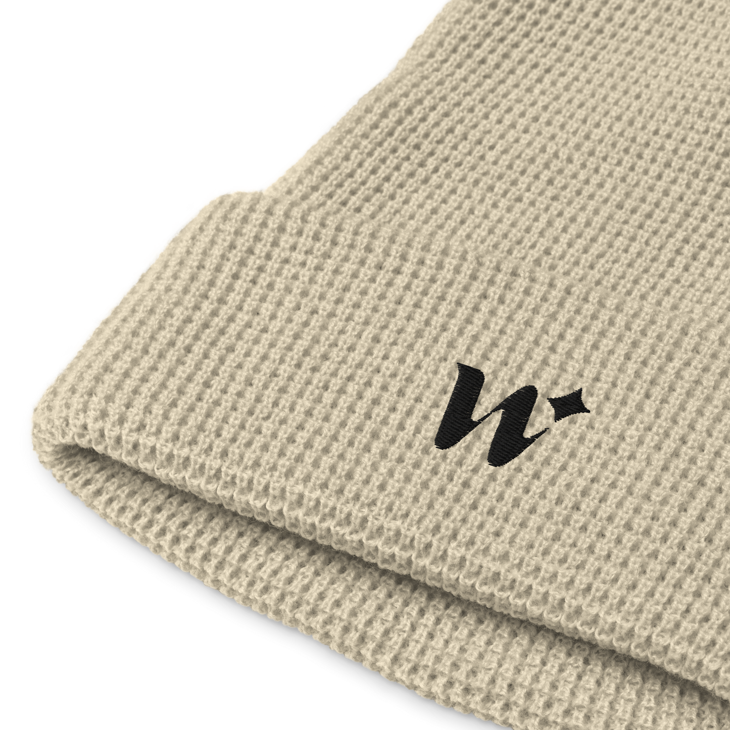 "W" Waffle Beanie