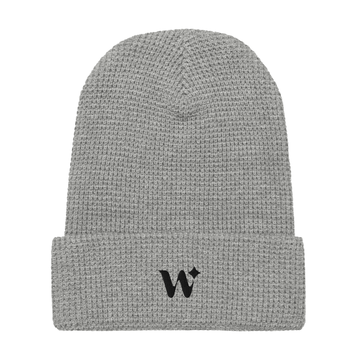 "W" Waffle Beanie