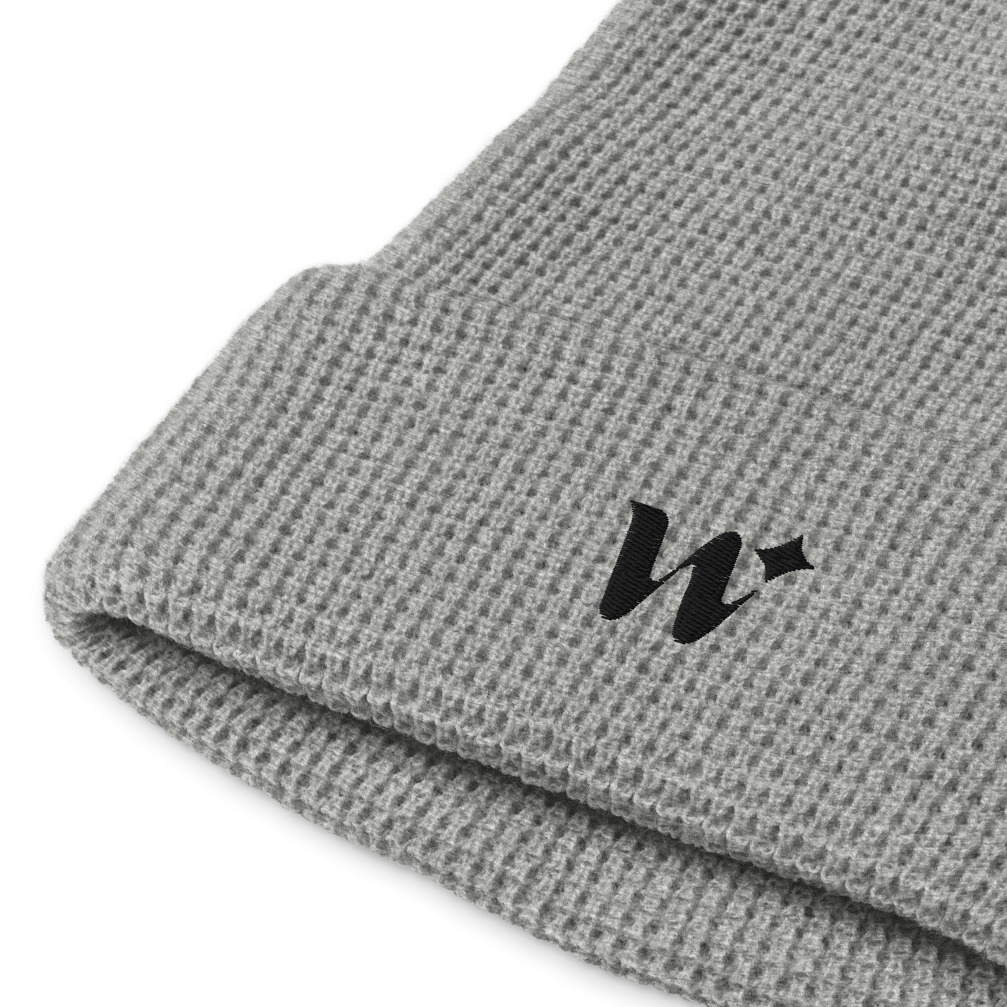 "W" Waffle Beanie