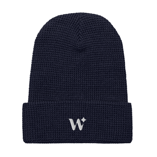 "W" Waffle Beanie